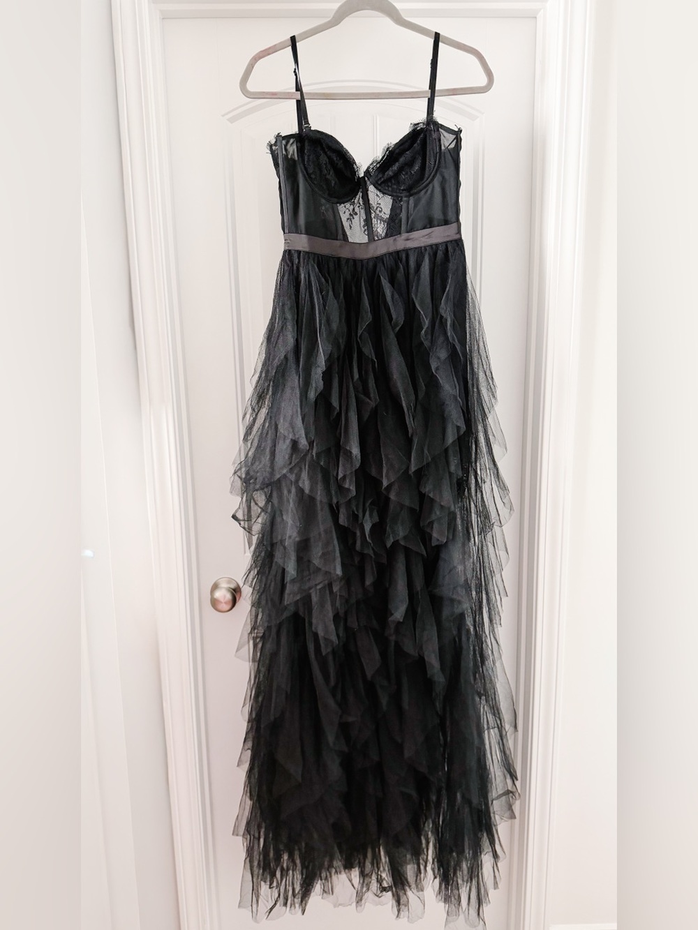 HEAVENLY MESH MAXI GOWN